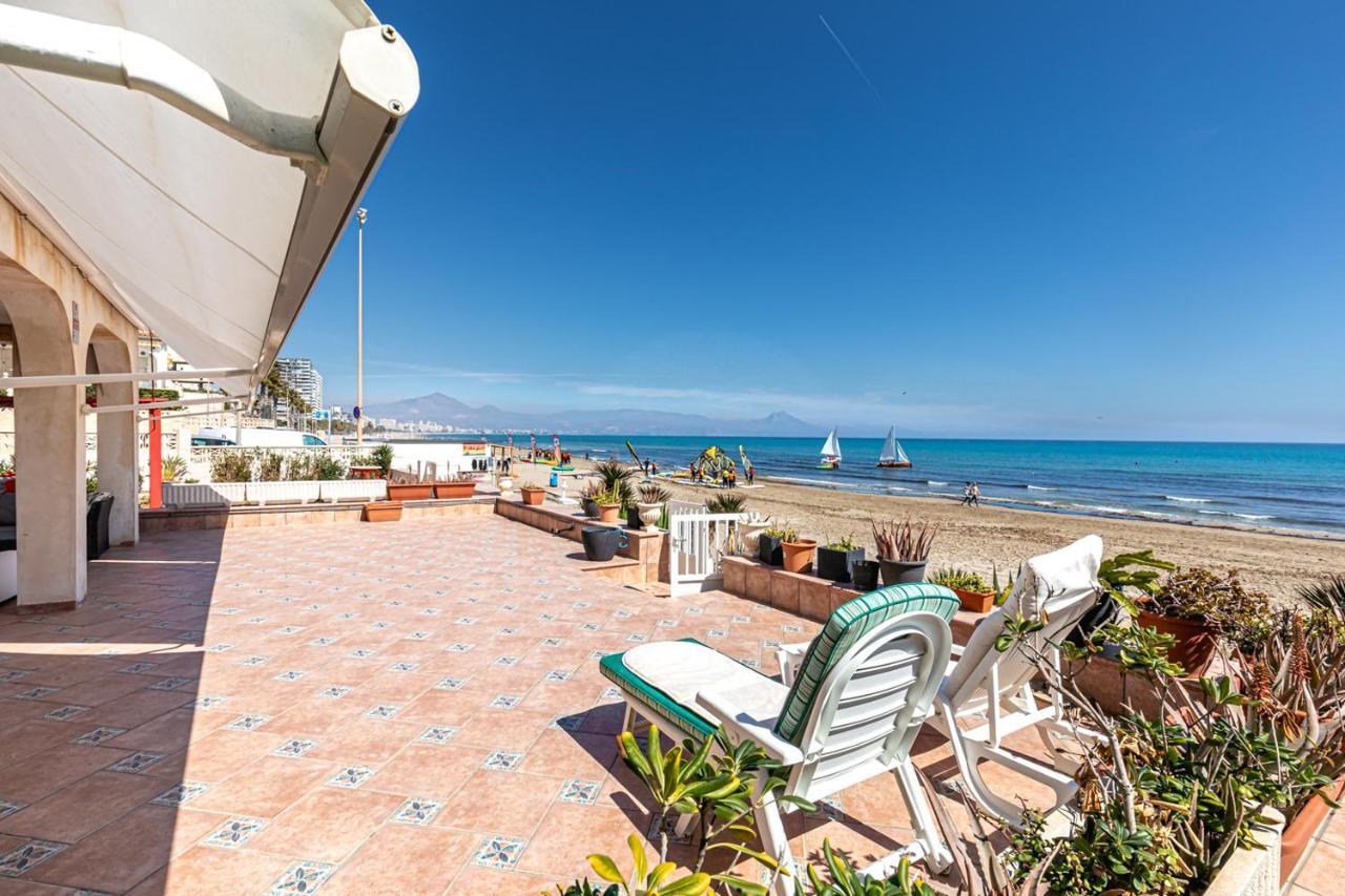Beachfront Bliss: Apartamento A Pie De Playa Alicante Exterior photo