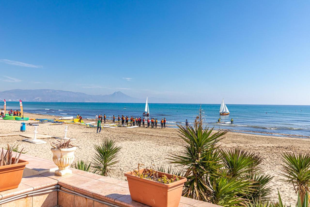 Beachfront Bliss: Apartamento A Pie De Playa Alicante Exterior photo